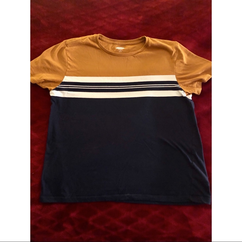 Vintage Gold & Blue T-Shirt